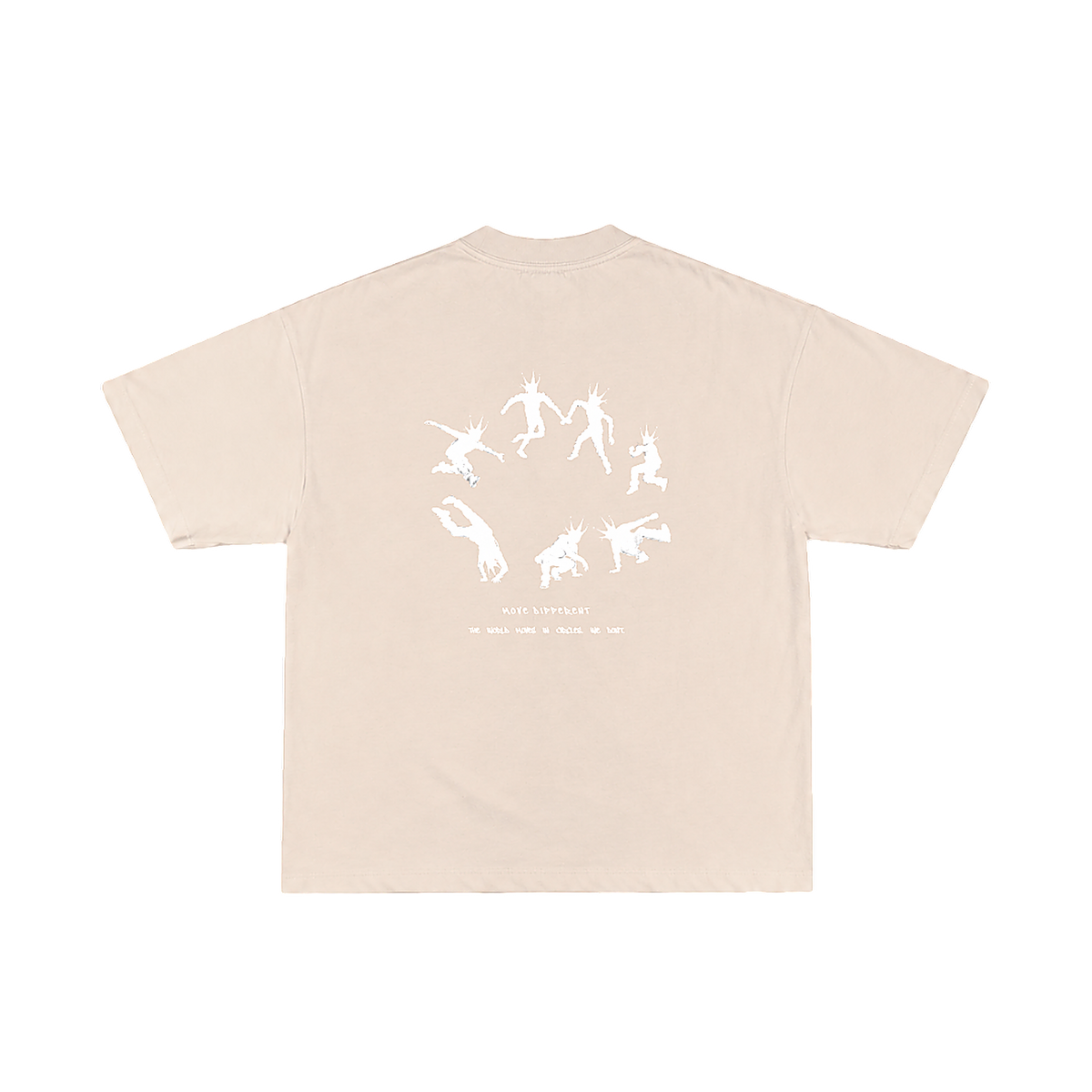 Camiseta Oversice "MOVE DIFFERENT".
