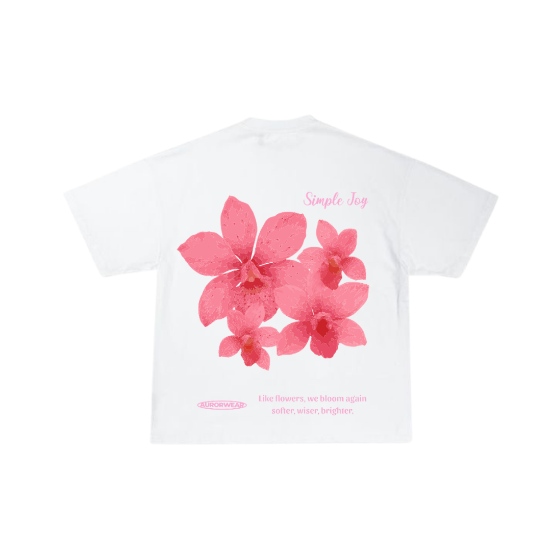 Camiseta Oversize "Bloom Again".