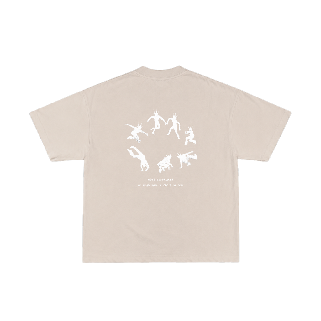 Camiseta Oversice "MOVE DIFFERENT".