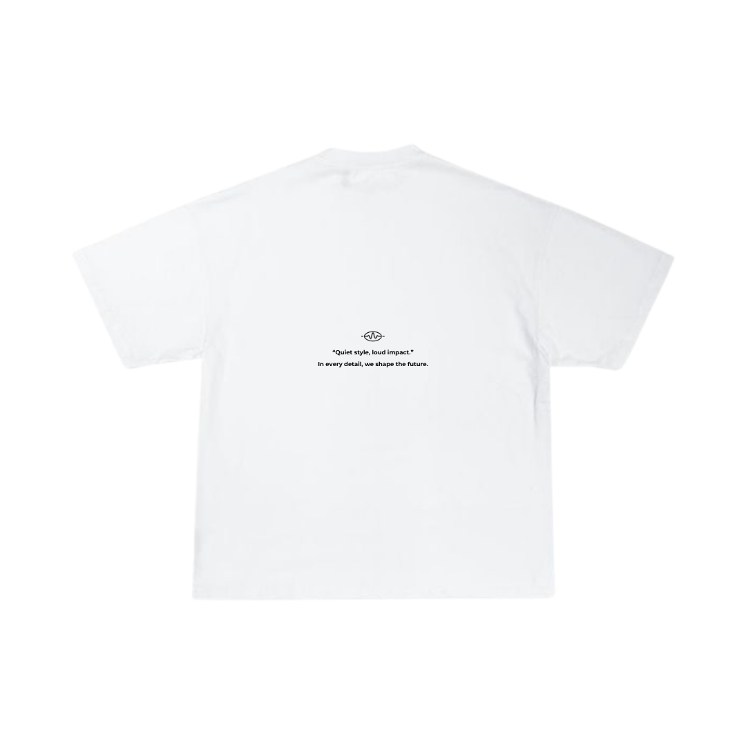 Camiseta Oversize "QUIET IMPACT".