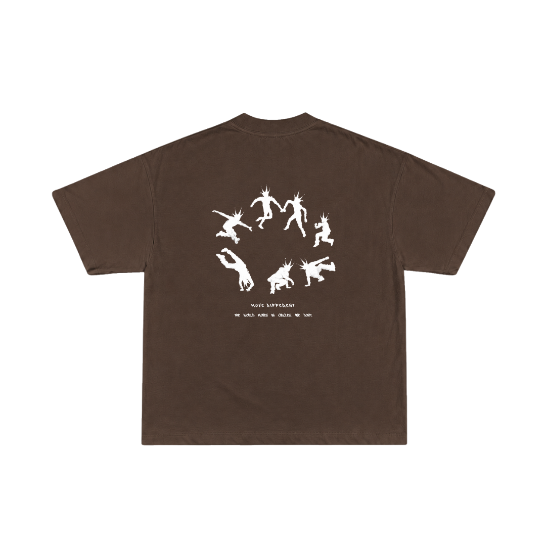 Camiseta Oversice "MOVE DIFFERENT".